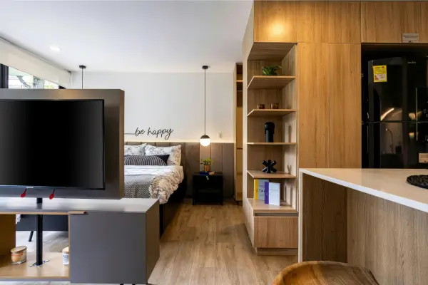 12 soluções para ganhar espaço em apartamentos pequenos