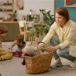 Como manter a organização da casa com crianças pequenas